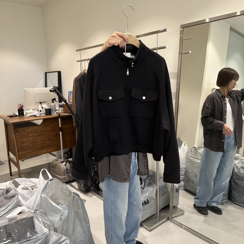 PLAMM韓國代購㊣女裝新品真品熱賣時尚人氣推薦25秋冬職業夾克PLAMM夾克圖色2