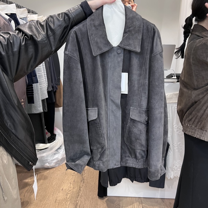 JINSIM韓國代購㊣女士新品職業25秋冬休閑熱賣推薦時尚夾克JINSIM夾克