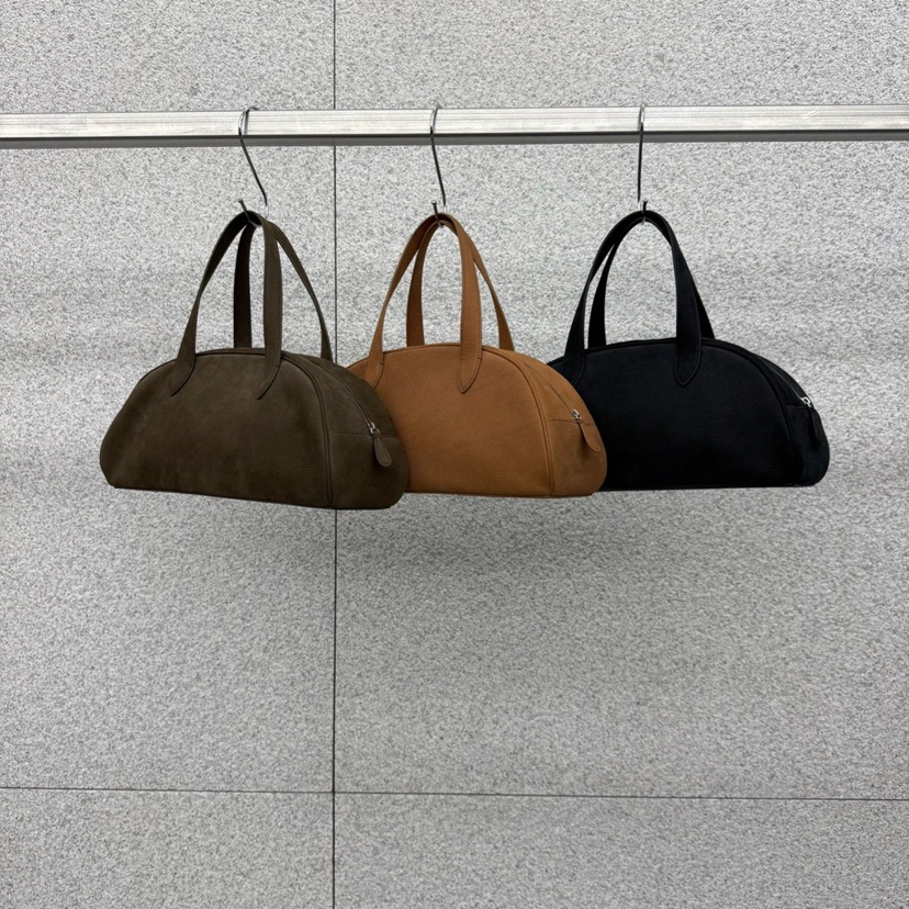 AT THE BAGEL東大門㊣實拍女士新品熱賣休閑手提包絨面革AT THE BAGEL手提包