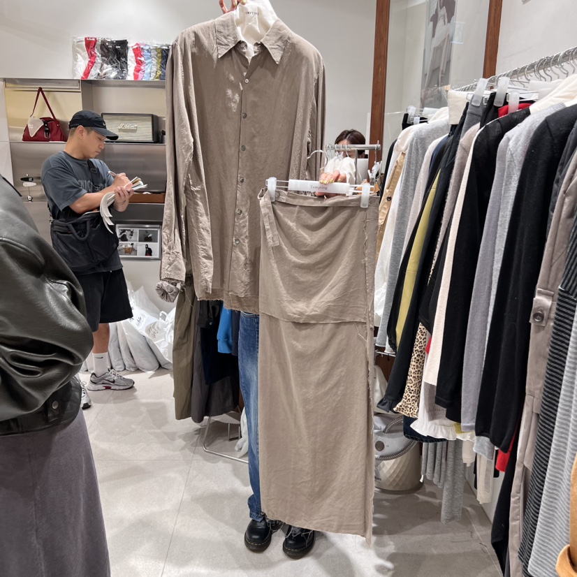 TEMPTING東大門㊣代購女裝新品真品人氣推薦25秋冬半身裙中短裙TEMPTING半身裙/中短裙