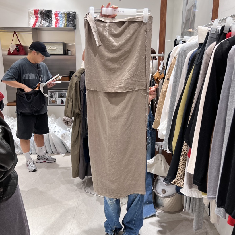 TEMPTING東大門㊣代購女裝新品真品人氣推薦25秋冬半身裙中短裙TEMPTING半身裙/中短裙圖色2