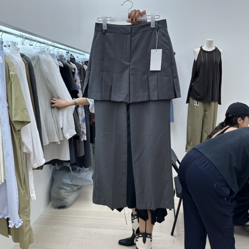 MAINT東大門㊣實拍女士新品熱賣時尚真品休閑職業25秋冬裙褲MAINT裙褲