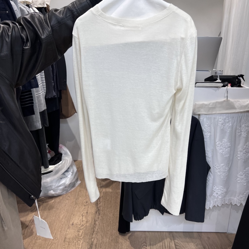 JINSIM韓國代購㊣女裝新款推薦職業人氣熱賣休閑真品長袖T恤JINSIM長袖T恤