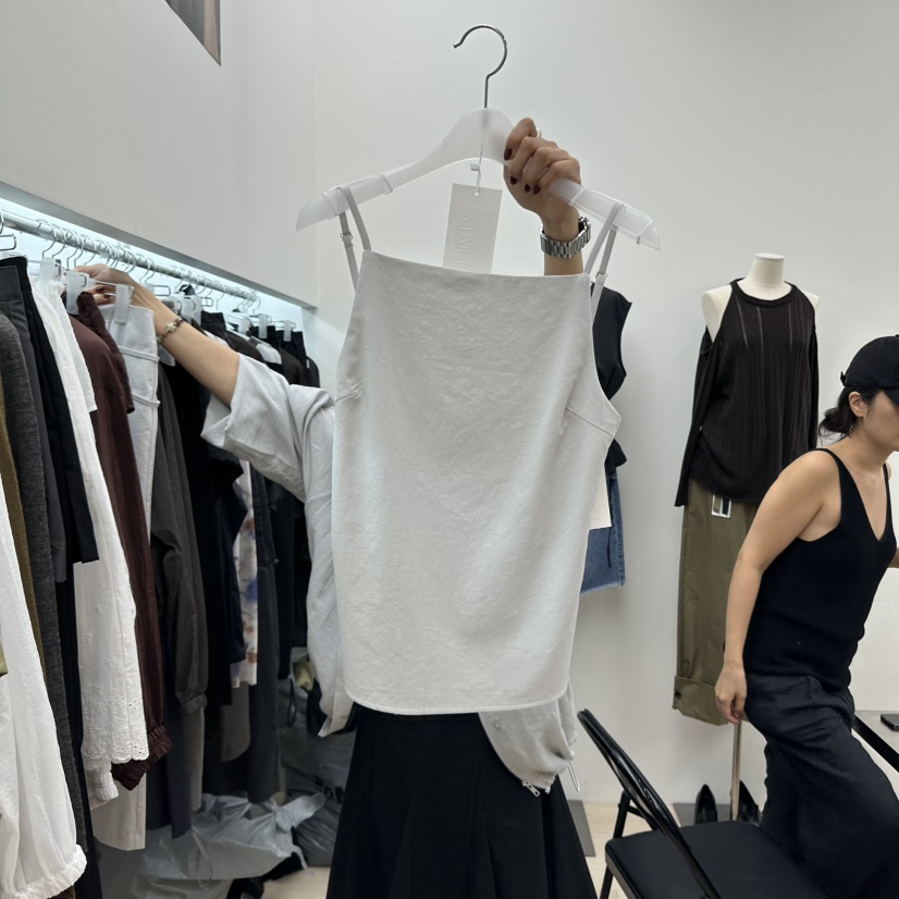 MAINT韓國代購㊣女裝新款休閑熱賣推薦職業25秋冬真品吊帶背心MAINT吊帶/背心