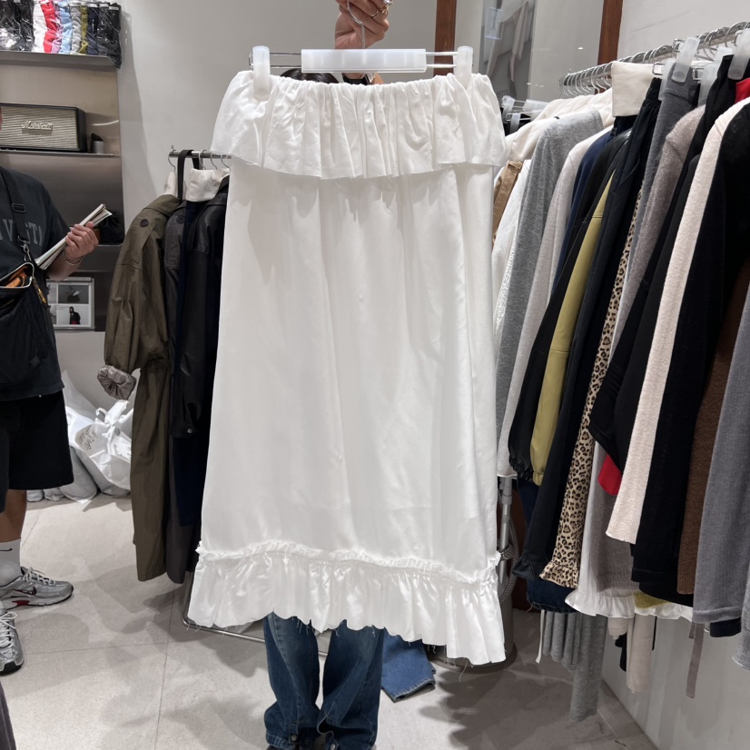 TEMPTING東大門㊣實拍女士新款休閑時尚熱賣推薦半身裙中短裙TEMPTING半身裙/中短裙