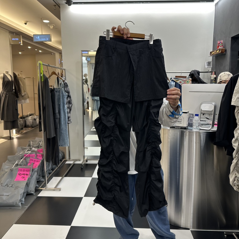 LADYBLACK東大門㊣實拍女裝新品25秋冬熱賣休閑套裝兩件套綁帶LADYBLACK套裝圖色2