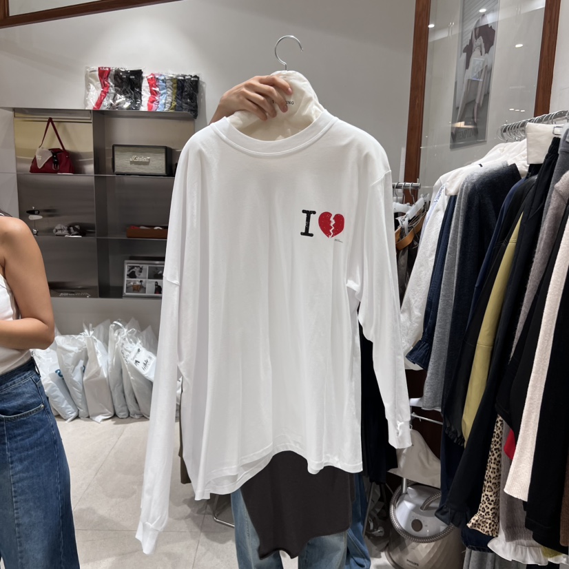 TEMPTING韓國代購㊣女裝新品職業熱賣真品人氣時尚推薦長袖T恤TEMPTING長袖T恤