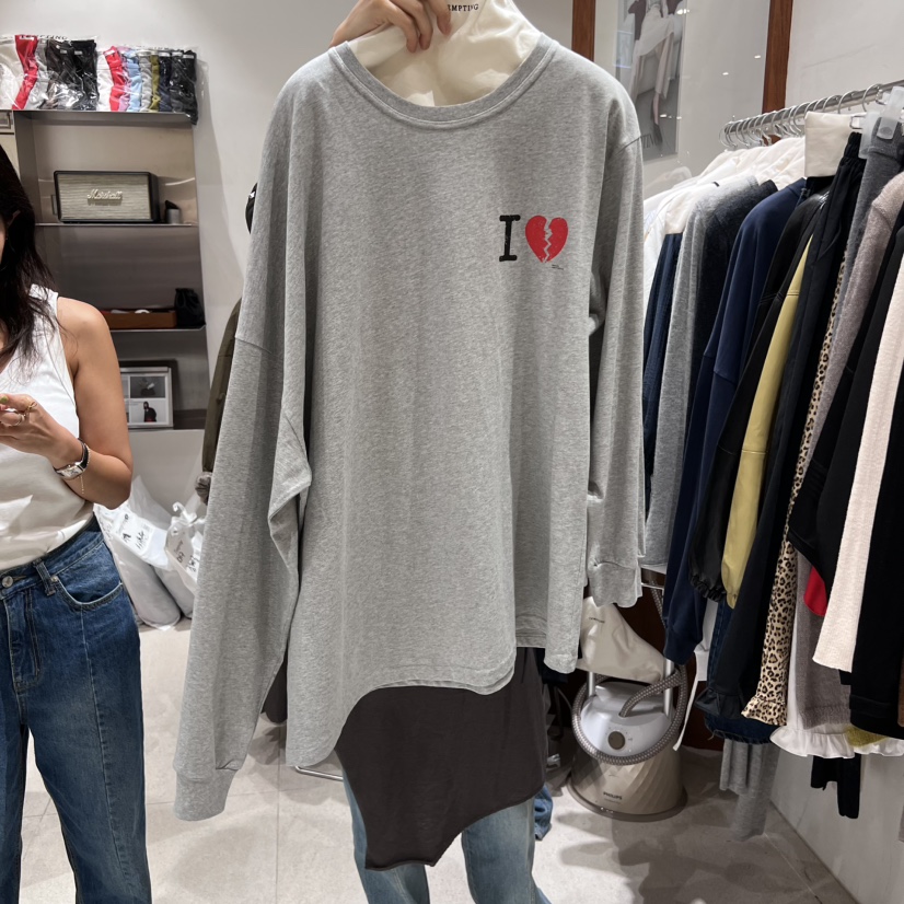 TEMPTING韓國代購㊣女裝新品職業熱賣真品人氣時尚推薦長袖T恤TEMPTING長袖T恤圖色3