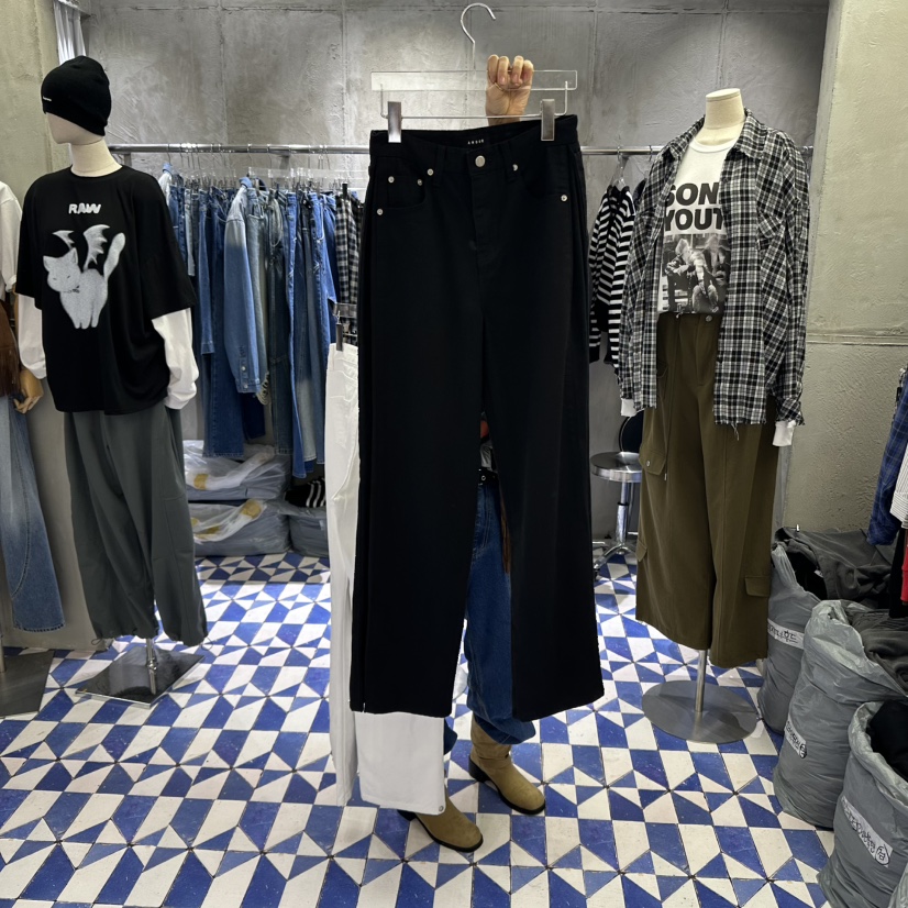 AMOUR韓國代購㊣女裝新品人氣真品時尚25秋冬休閑熱賣休閑褲AMOUR休閑褲圖色2