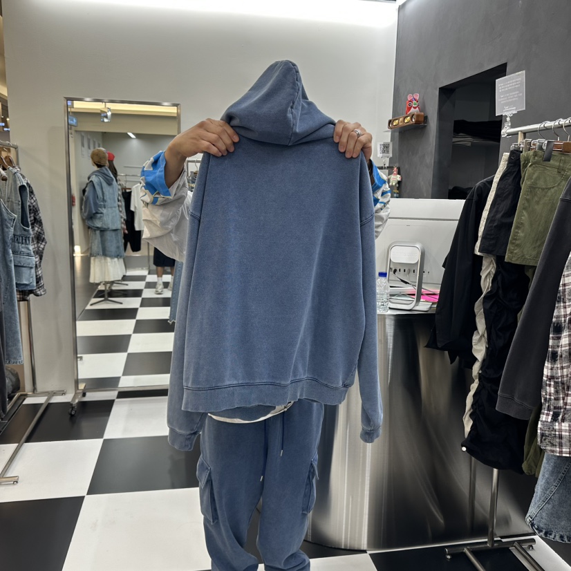 LADYBLACK東大門㊣直郵女裝新品真品時尚休閑25秋冬夾克連帽衫LADYBLACK夾克