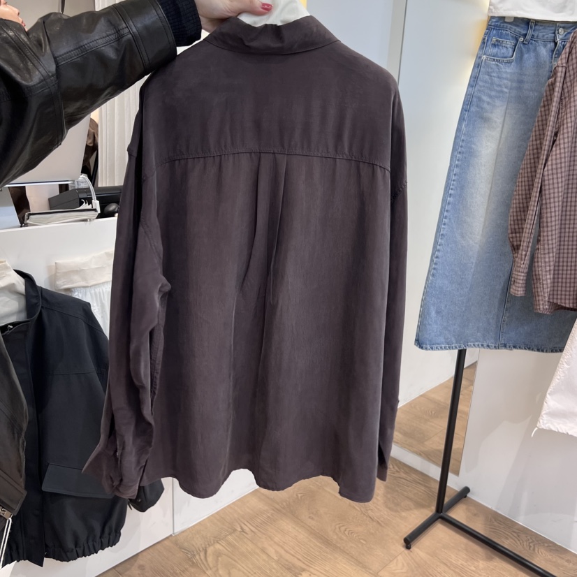 JINSIM東大門㊣直郵女裝新品推薦時尚真品休閑25秋冬襯衫蕾絲衫JINSIM襯衫/蕾絲衫