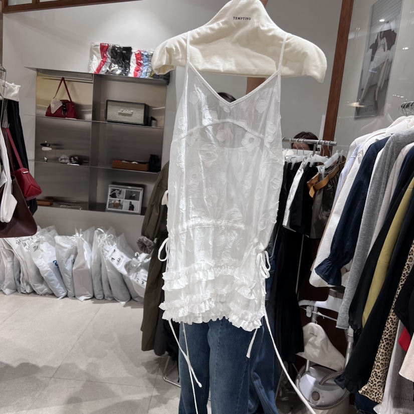 TEMPTING韓國代購㊣女士新款25秋冬職業人氣休閑時尚連衣裙TEMPTING連衣裙