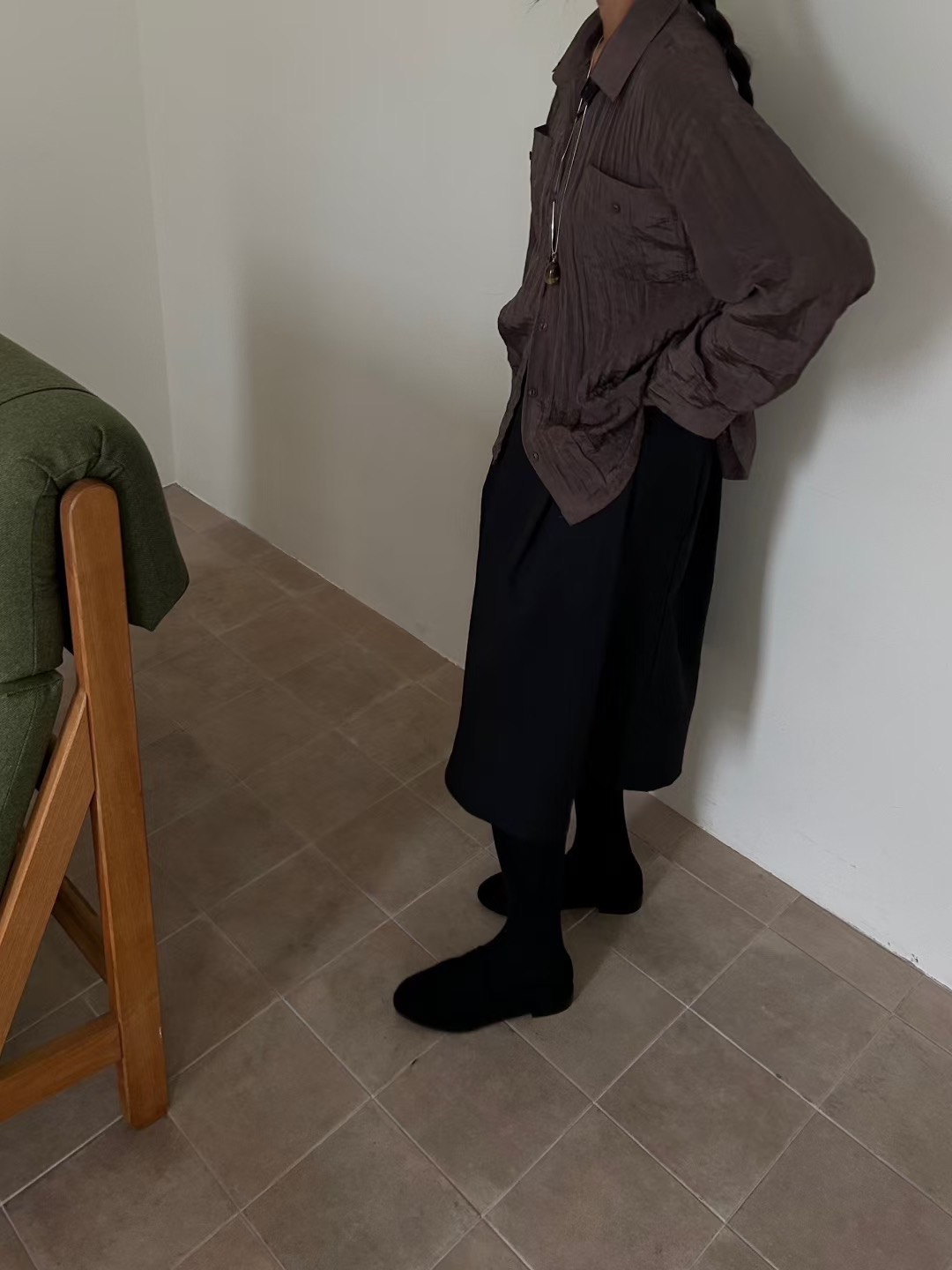 AVID東大門㊣代購女士新款時尚25秋冬休閑真品人氣襯衫蕾絲衫AVID襯衫/蕾絲衫