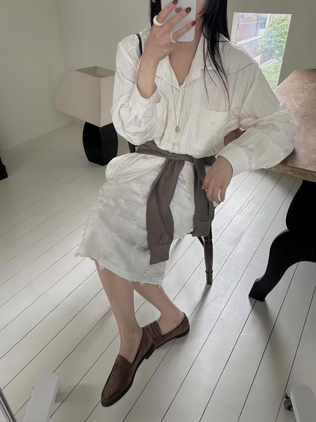 AVID東大門㊣代購女士新款時尚25秋冬休閑真品人氣襯衫蕾絲衫AVID襯衫/蕾絲衫