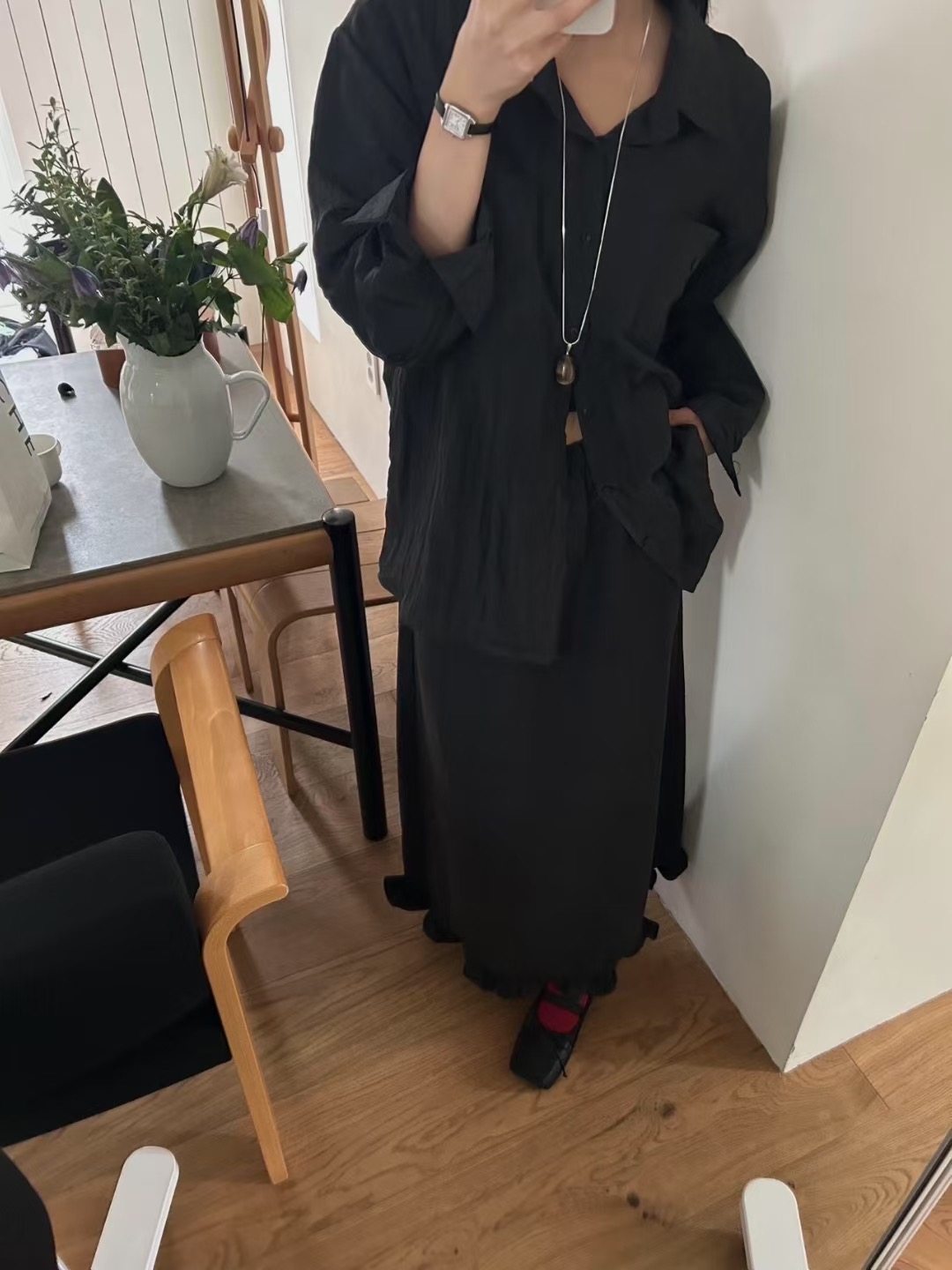AVID東大門㊣代購女士新款時尚25秋冬休閑真品人氣襯衫蕾絲衫AVID襯衫/蕾絲衫圖色3