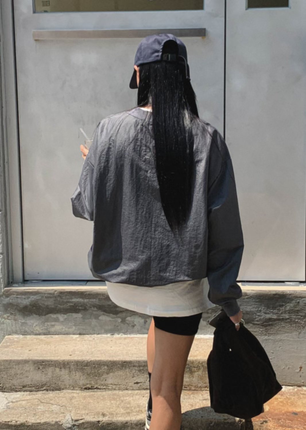 BUSTLING東大門㊣實拍女裝新款時尚人氣推薦25秋冬衛衣刺繡BUSTLING衛衣