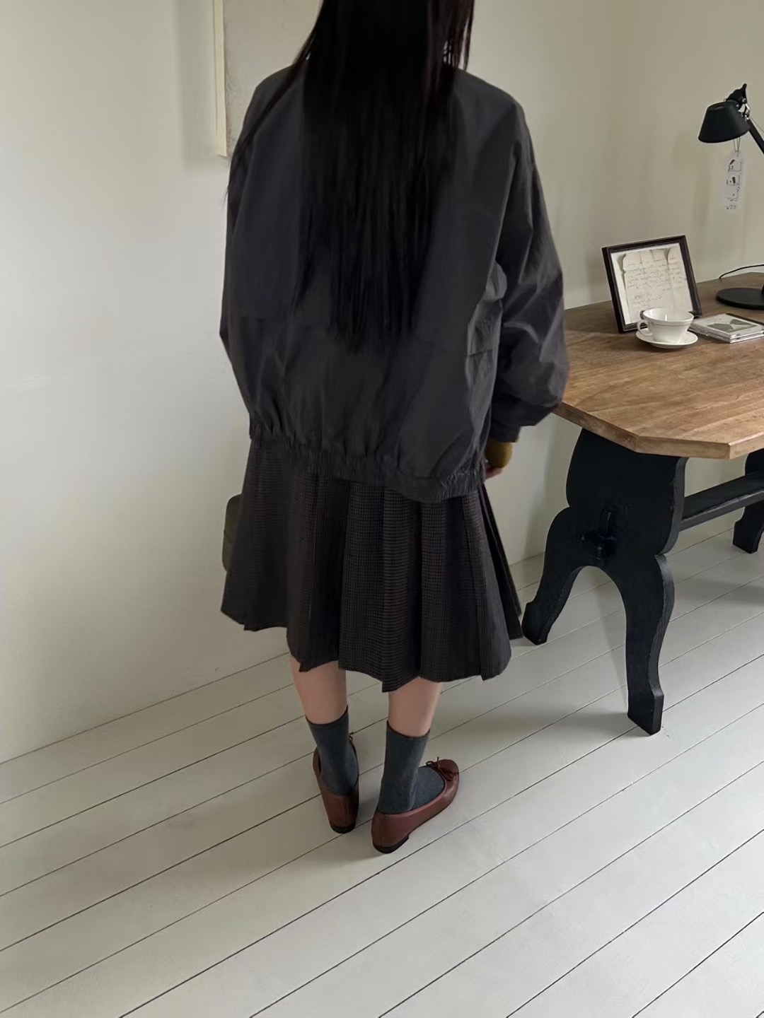 AVID韓國代購㊣女士新品推薦25秋冬職業時尚人氣半身裙中短裙AVID半身裙/中短裙