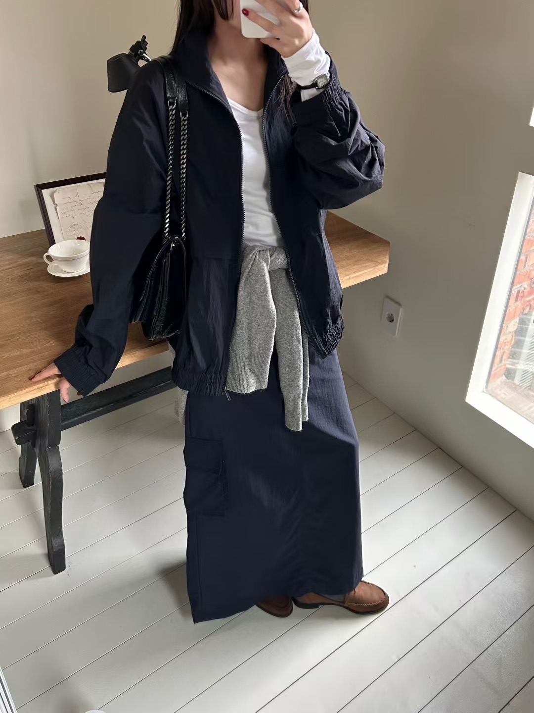 AVID韓國代購㊣女士新品時尚熱賣推薦25秋冬休閑真品職業夾克AVID夾克圖色3