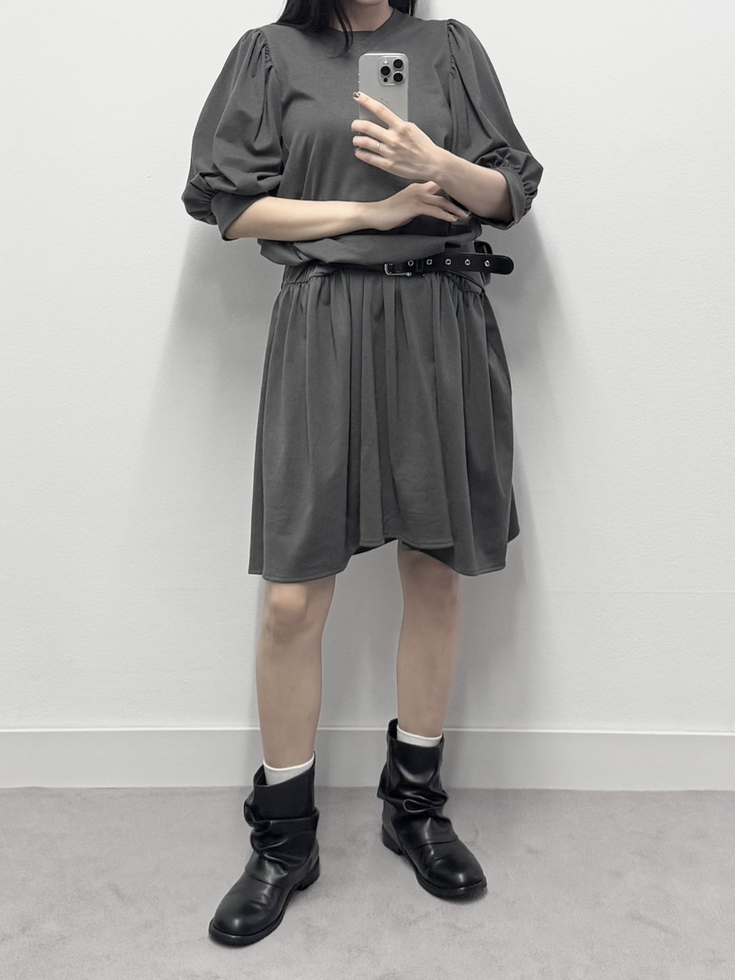 NOCTURNAL VIBE韓國代購㊣女裝新品25秋冬休閑人氣真品連衣裙NOCTURNAL VIBE連衣裙
