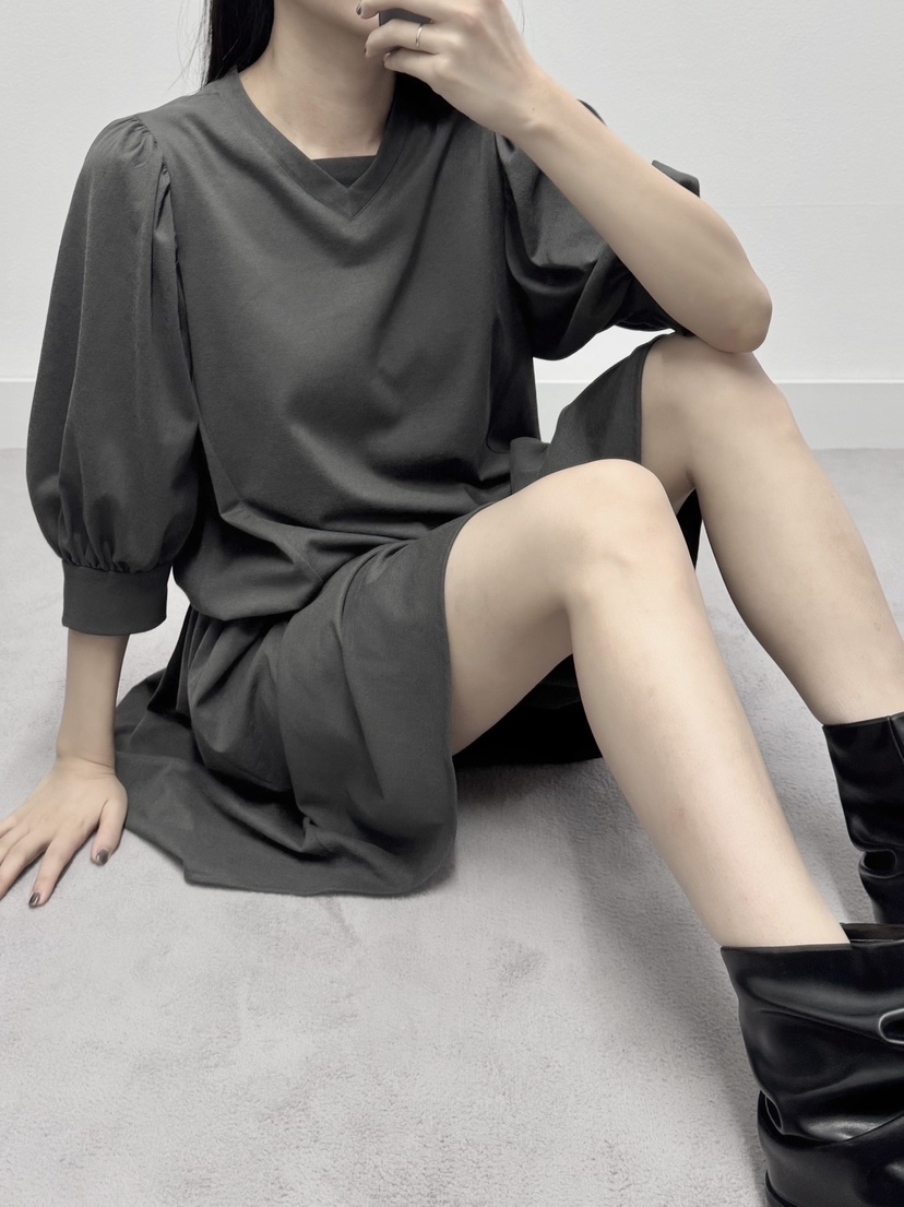 NOCTURNAL VIBE韓國代購㊣女裝新品25秋冬休閑人氣真品連衣裙NOCTURNAL VIBE連衣裙
