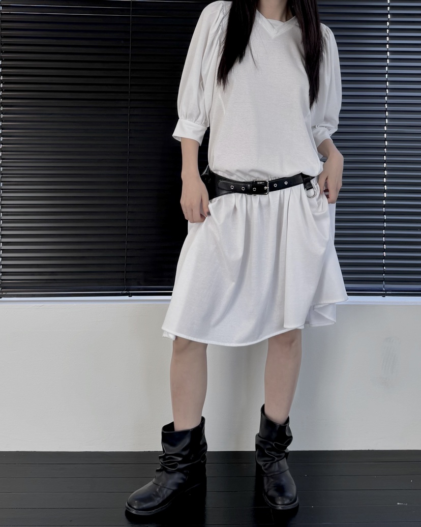 NOCTURNAL VIBE韓國代購㊣女裝新品25秋冬休閑人氣真品連衣裙NOCTURNAL VIBE連衣裙