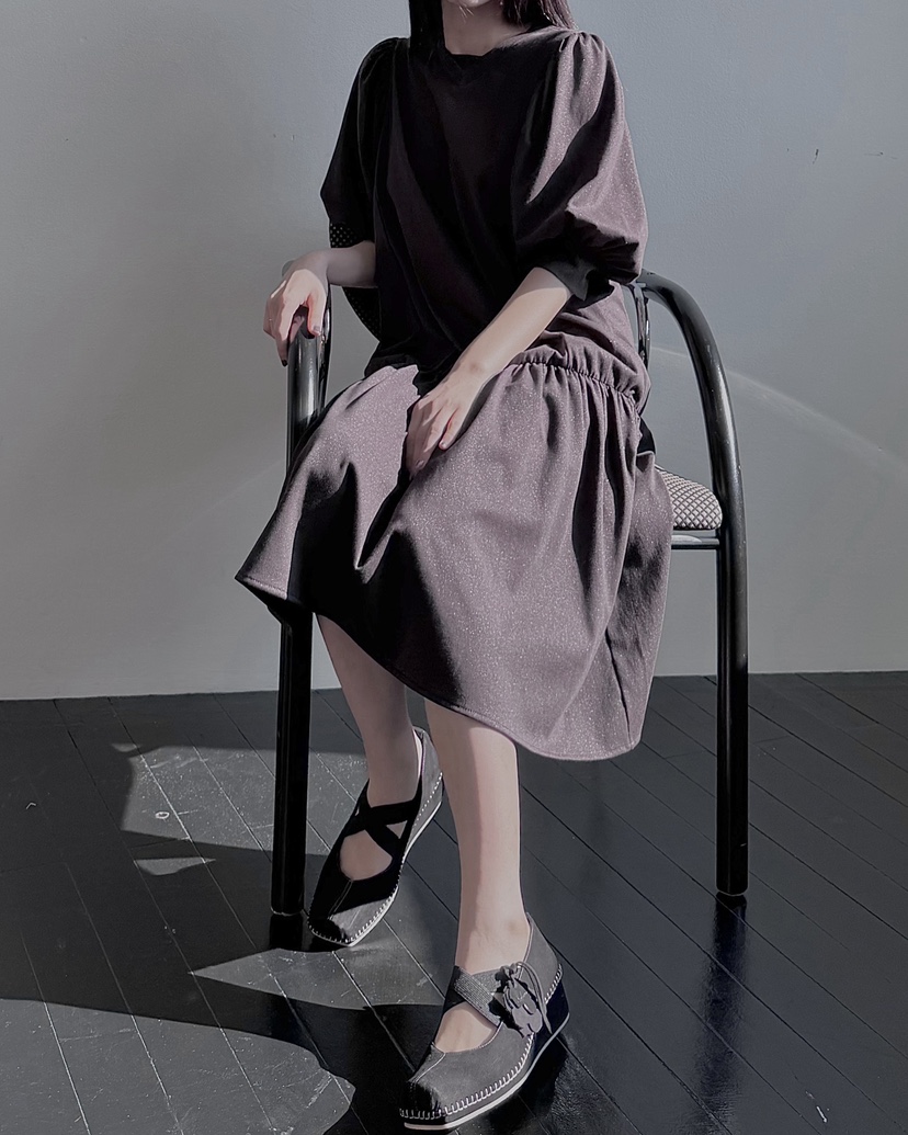 NOCTURNAL VIBE韓國代購㊣女裝新品25秋冬休閑人氣真品連衣裙NOCTURNAL VIBE連衣裙