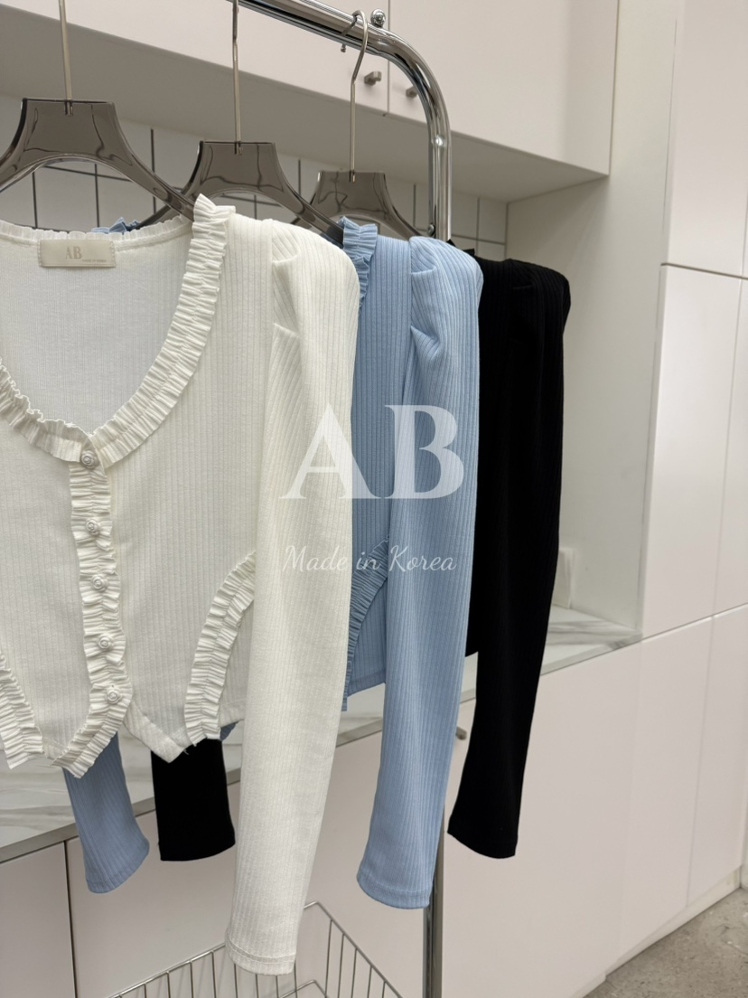 AB韓國直郵㊣女士新款時尚休閑推薦真品職業熱賣25秋冬長袖T恤AB長袖T恤