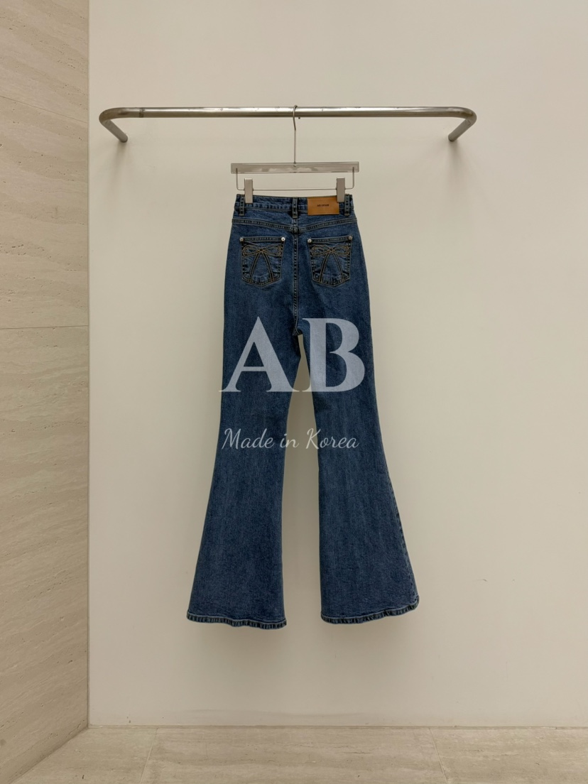AB東大門㊣直郵女裝新款25秋冬時尚真品熱賣休閑推薦牛仔褲AB牛仔褲