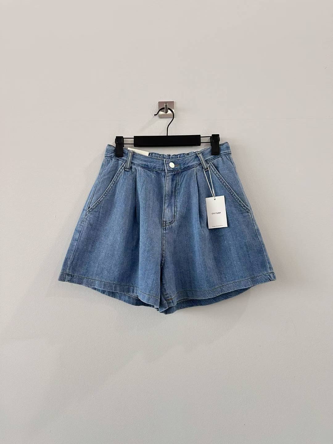 OH YEAH韓國代購㊣女裝新品25秋冬休閑真品熱賣時尚推薦短褲OH YEAH短褲