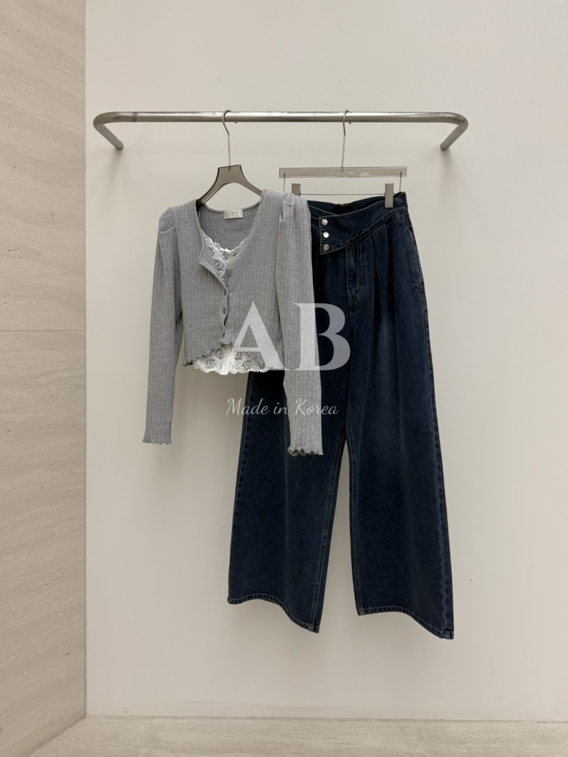 AB韓國直郵㊣女裝新品25秋冬熱賣時尚休閑人氣真品職業針織衫AB針織衫