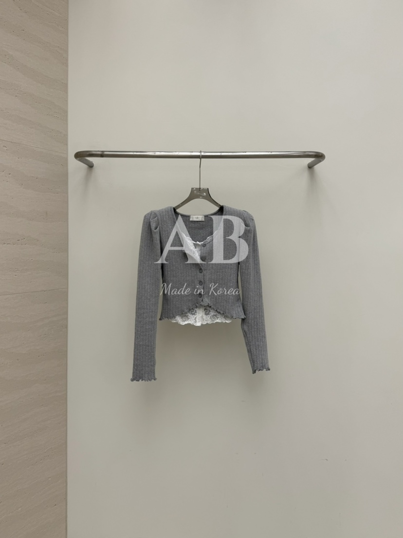 AB韓國直郵㊣女裝新品25秋冬熱賣時尚休閑人氣真品職業針織衫AB針織衫圖色2