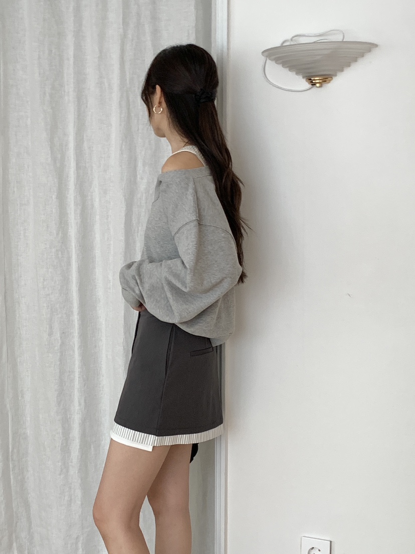 RE:OPENING韓國直郵㊣女裝新品25秋冬休閑職業時尚推薦短裙RE:OPENING短裙