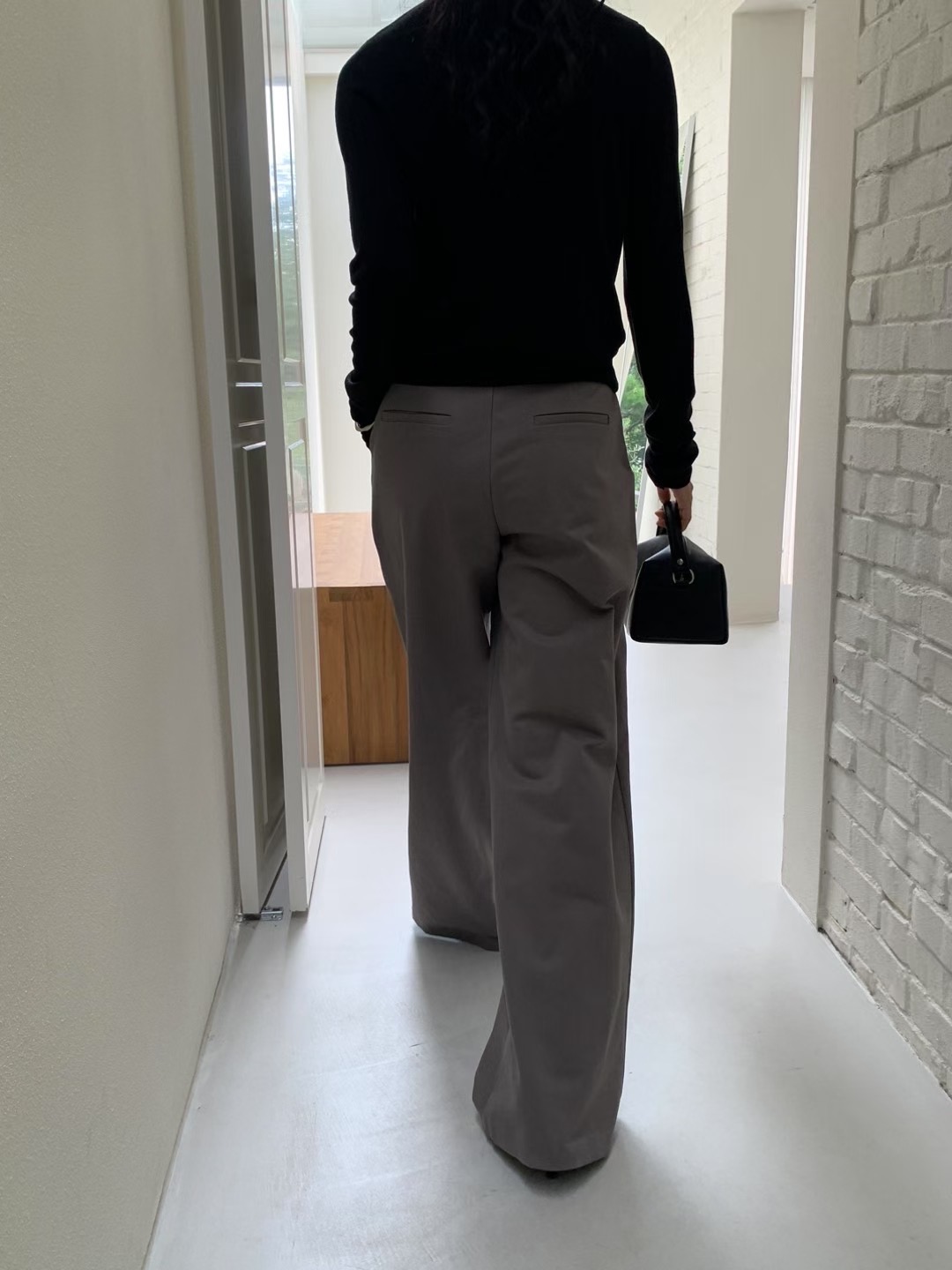 HANDER韓國代購㊣女裝新款真品25秋冬休閑推薦熱賣時尚休閑褲HANDER休閑褲