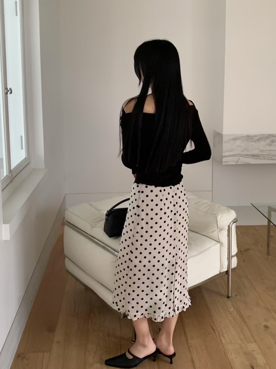 HANDER東大門㊣實拍女裝新品真品推薦休閑職業時尚熱賣長裙HANDER長裙