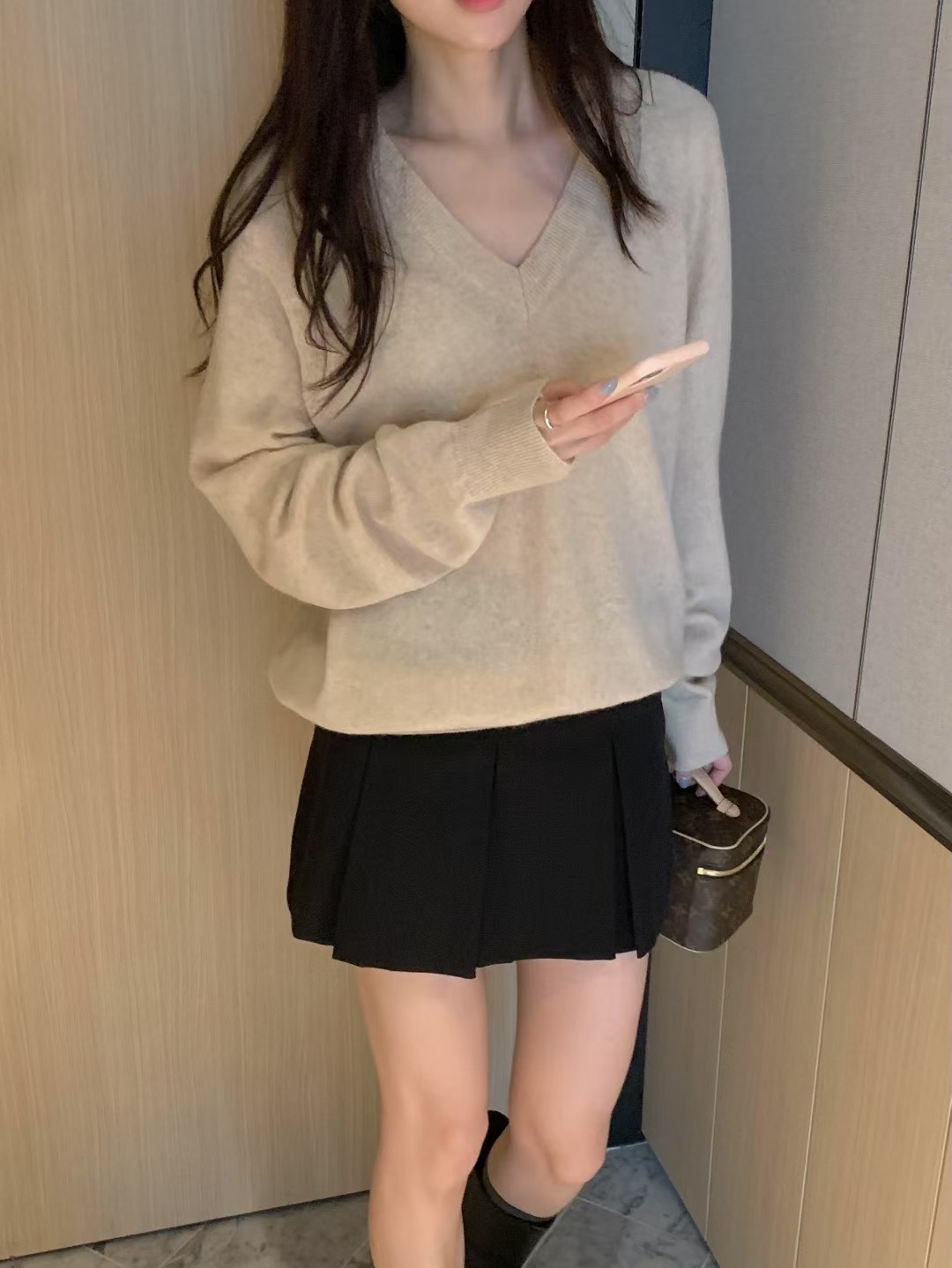 WHYNOT韓國直郵㊣女裝新款25秋冬人氣熱賣時尚推薦休閑針織衫WHYNOT針織衫
