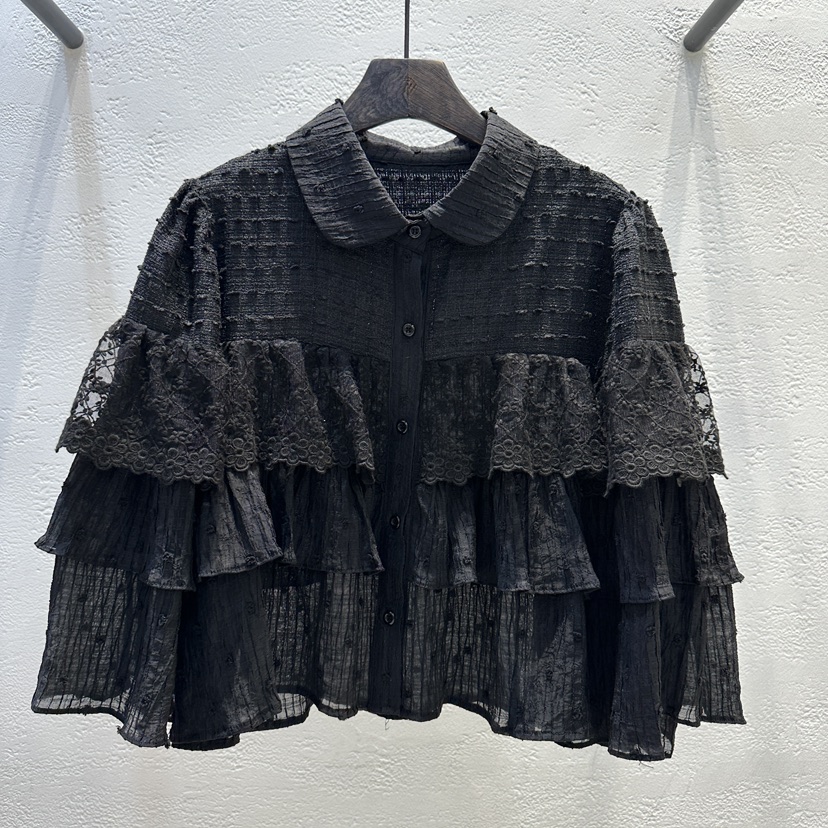 TRIPLE SEVEN東大門㊣代購女士新品時尚人氣真品襯衫蕾絲衫TRIPLE SEVEN襯衫/蕾絲衫圖色3