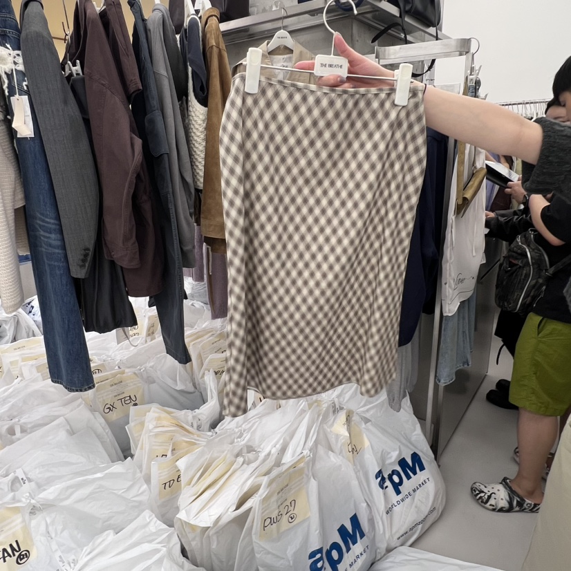 BREATHE韓國代購㊣女士新品人氣熱賣職業真品推薦半身裙中短裙BREATHE半身裙/中短裙圖色2