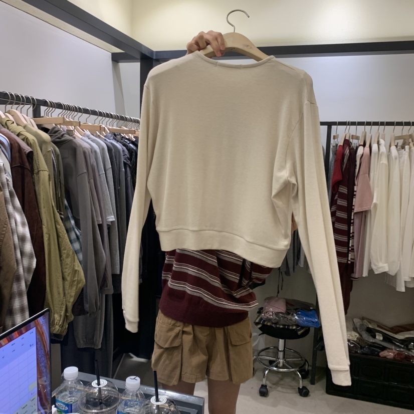 SELF SERVICE韓國直郵㊣女裝新品職業人氣休閑熱賣針織衫羊毛SELF SERVICE針織衫