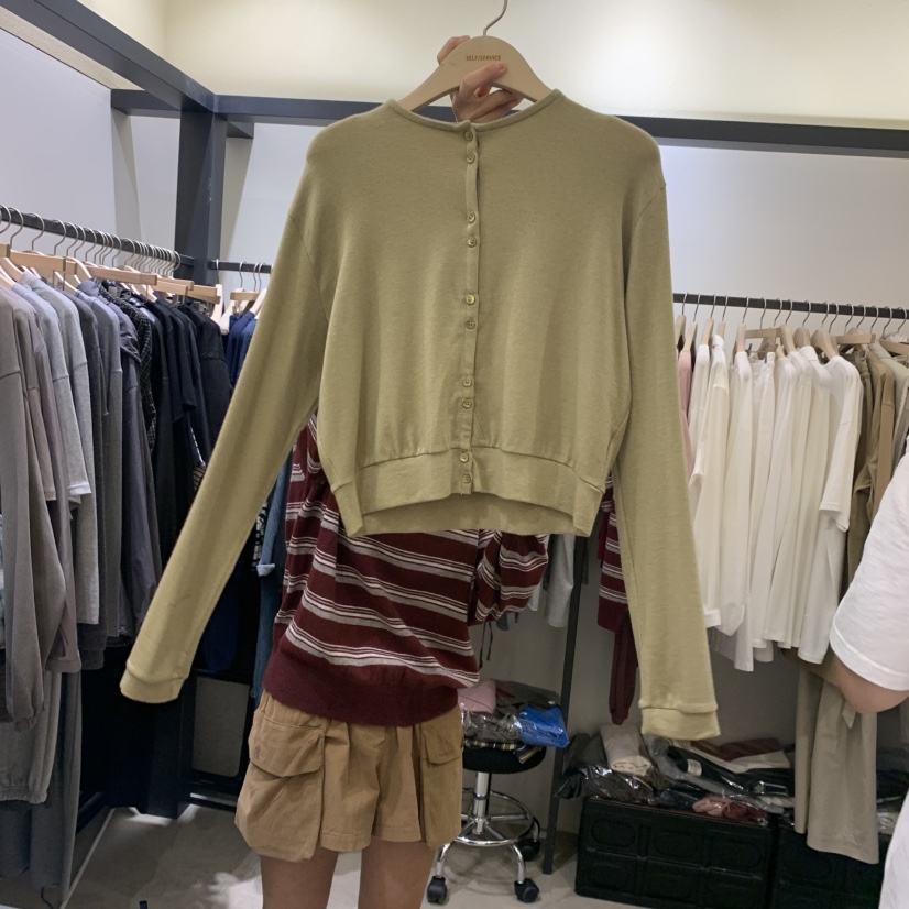 SELF SERVICE韓國直郵㊣女裝新品職業人氣休閑熱賣針織衫羊毛SELF SERVICE針織衫圖色2