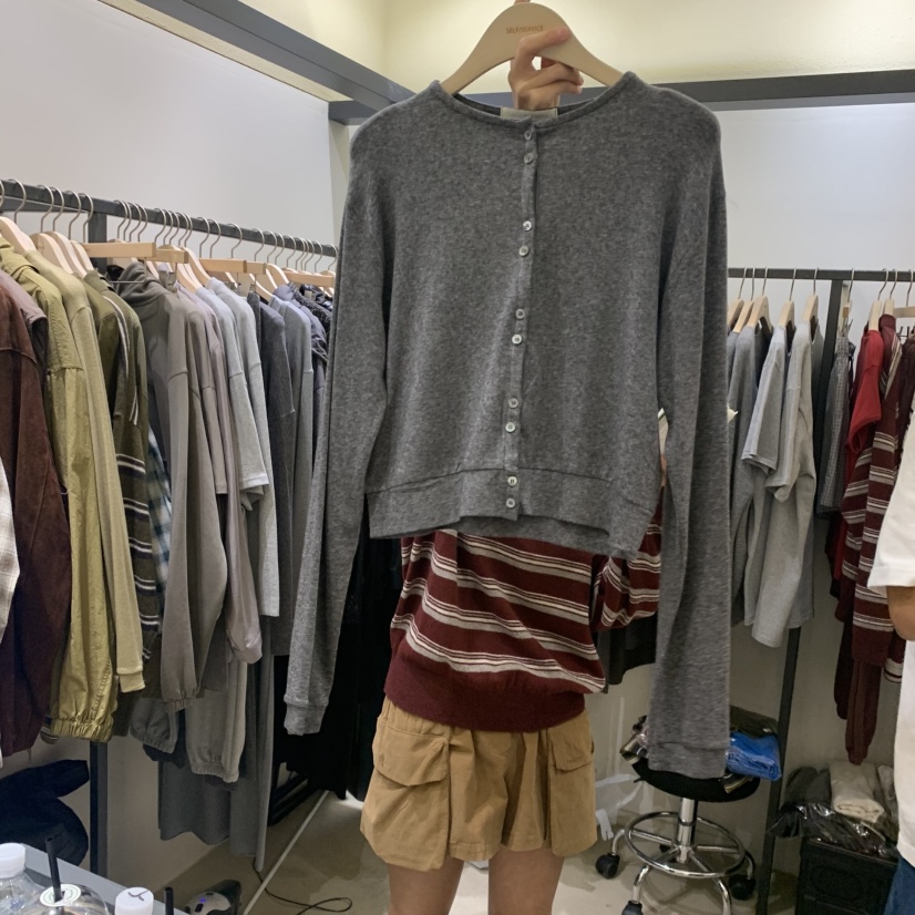 SELF SERVICE韓國直郵㊣女裝新品職業人氣休閑熱賣針織衫羊毛SELF SERVICE針織衫圖色5