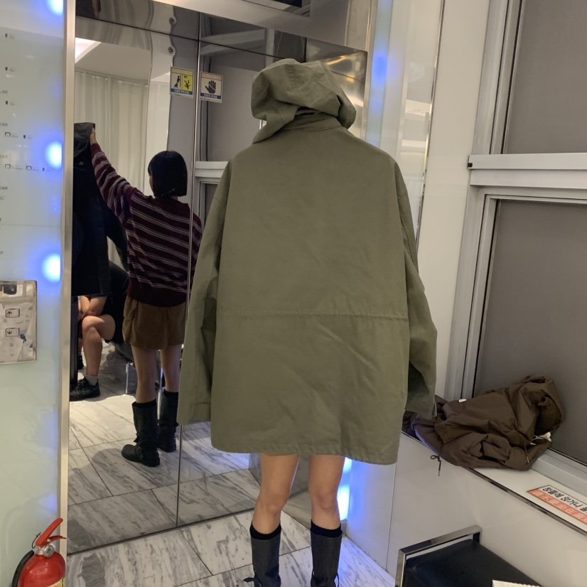 SELF SERVICE韓國代購㊣女士新款人氣職業時尚推薦夾克棉布SELF SERVICE夾克