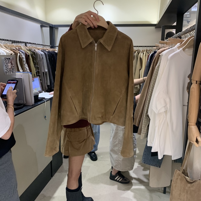 SELF SERVICE東大門㊣代購女士新款熱賣真品時尚職業推薦夾克SELF SERVICE夾克圖色1
