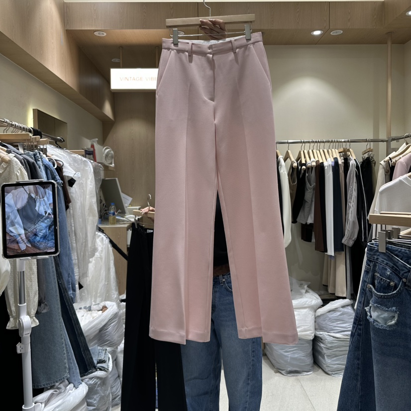 VINTAGE VIBE東大門㊣代購女裝新品人氣真品時尚熱賣休閑褲VINTAGE VIBE休閑褲圖色1