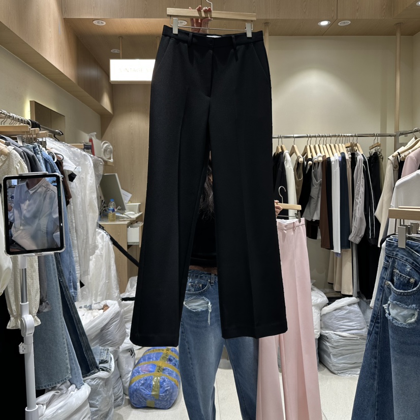 VINTAGE VIBE東大門㊣代購女裝新品人氣真品時尚熱賣休閑褲VINTAGE VIBE休閑褲圖色2