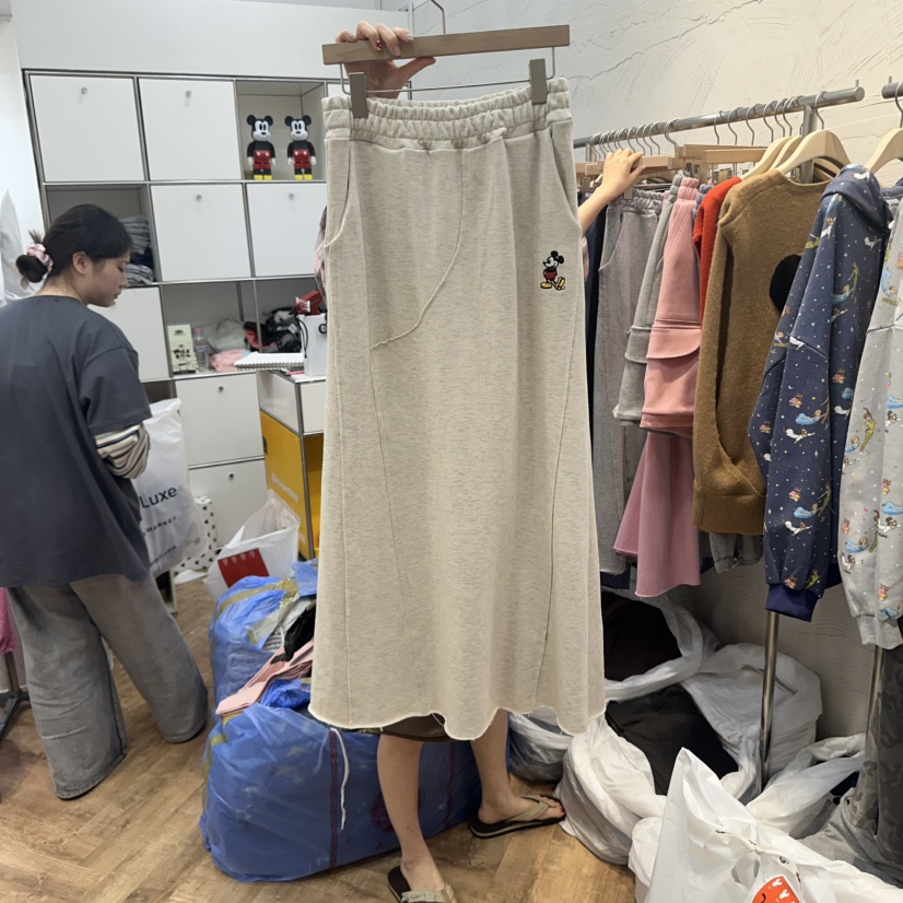 DE LINE韓國代購㊣女士新款休閑時尚人氣推薦熱賣真品長裙DE LINE長裙圖色2