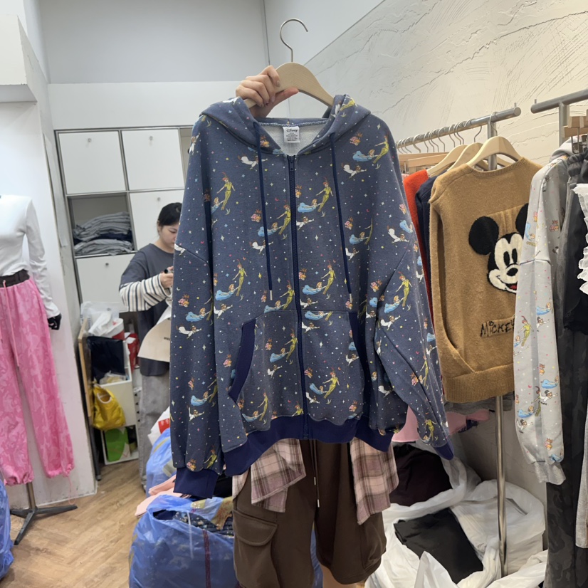 DE LINE東大門㊣直郵女士新品人氣熱賣時尚真品25秋冬夾克拉鏈DE LINE夾克圖色1