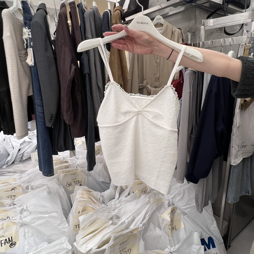 BREATHE東大門㊣代購女裝新品25秋冬人氣職業熱賣推薦吊帶背心BREATHE吊帶/背心圖色1