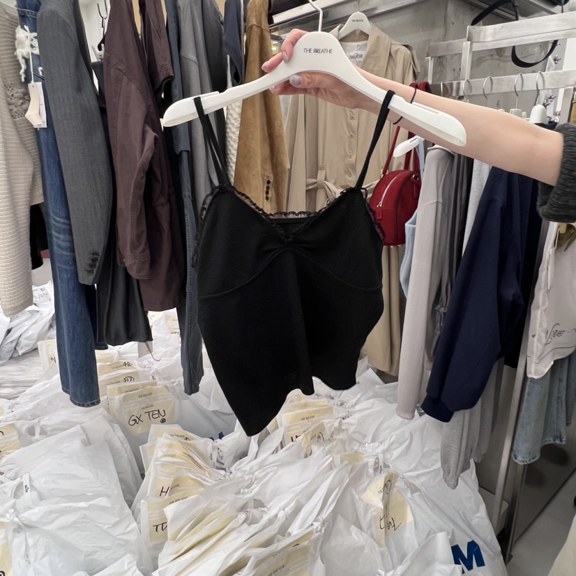 BREATHE東大門㊣代購女裝新品25秋冬人氣職業熱賣推薦吊帶背心BREATHE吊帶/背心圖色4