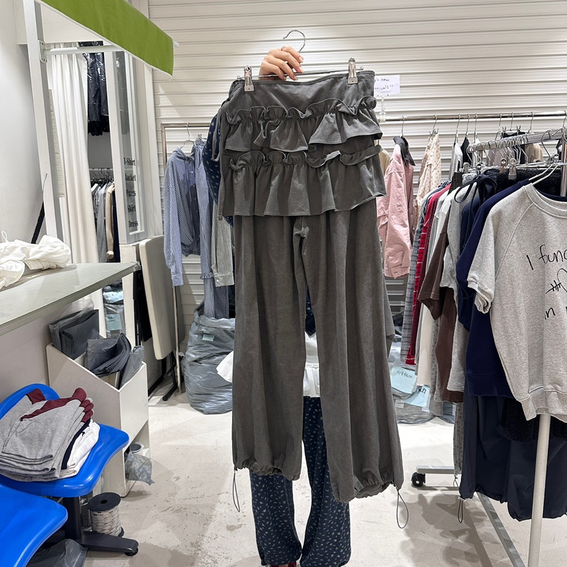 BRICKLANE東大門㊣實拍女裝新品25秋冬人氣時尚休閑推薦裙褲BRICKLANE裙褲圖色1