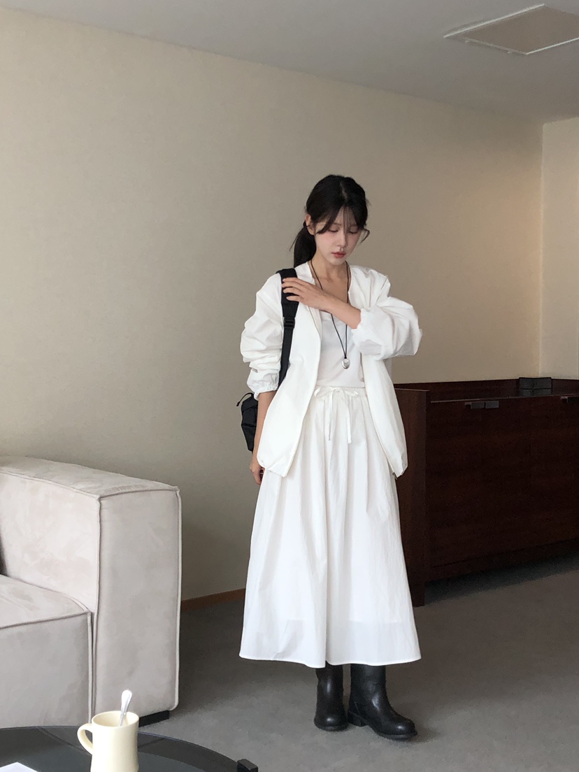 THE EYL東大門㊣實拍女裝新品人氣25秋冬熱賣休閑推薦長裙THE EYL長裙